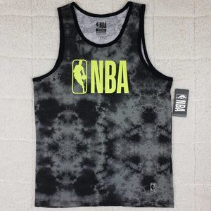NBA NEW MEN'S BLACK/GRAY T-SHIRT  SIZE MEDIUM